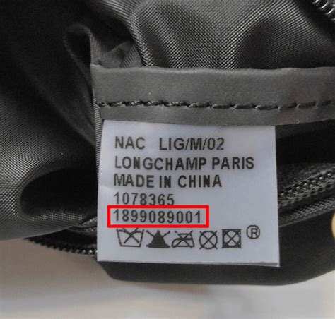 longchamp le pliage bag serial numbers.